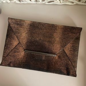 BCBG envelope clutch